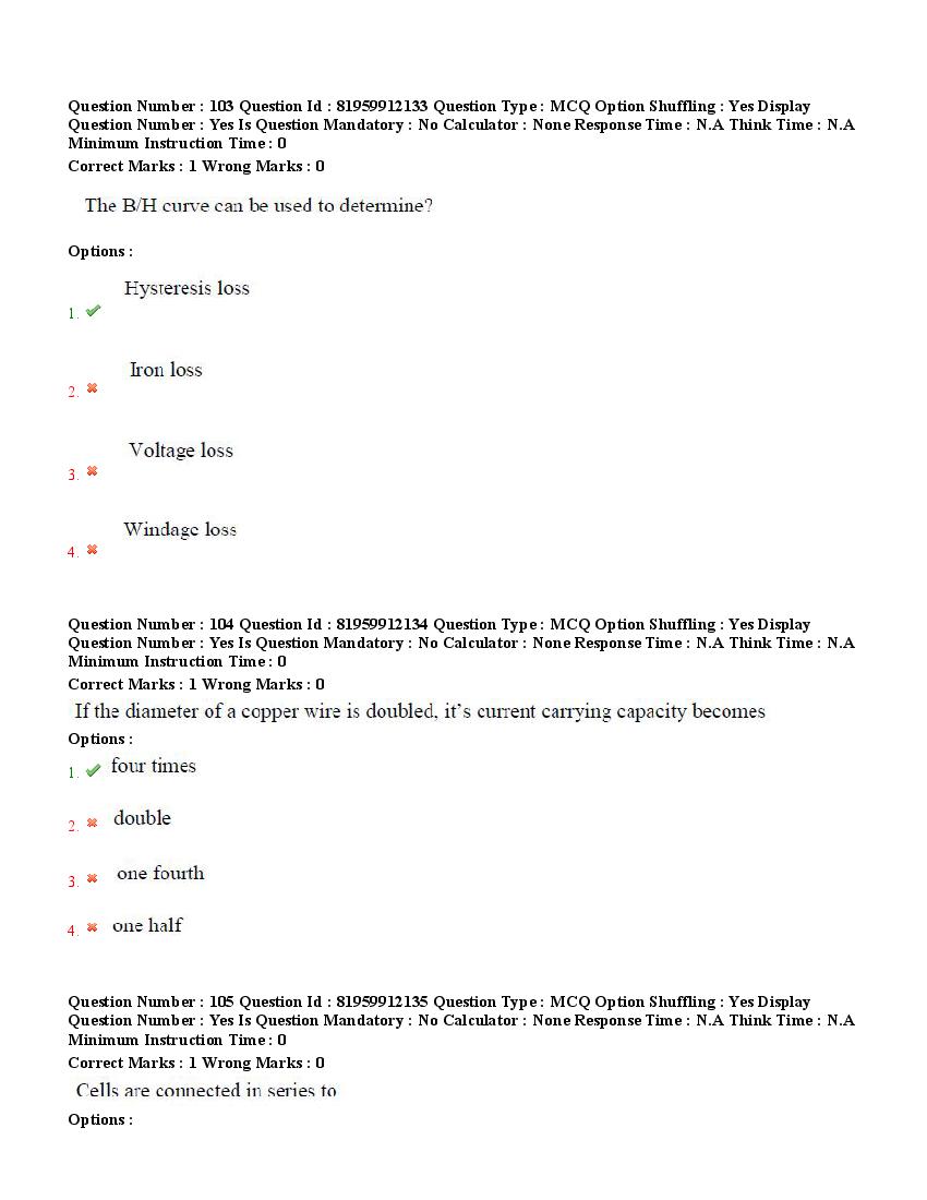 TS ECET 2022 Question Paper PDF (EEE, with Answer Key)