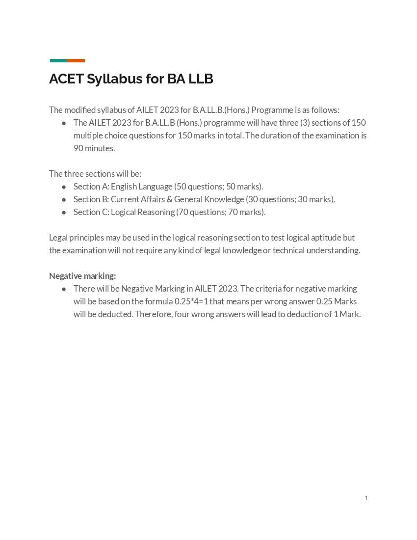 acet study material free download pdf