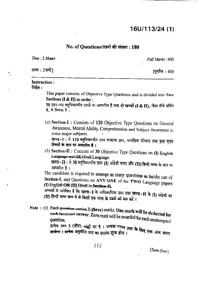 BHU UET 2016 Question Papers PDF (21 Programme Papers)