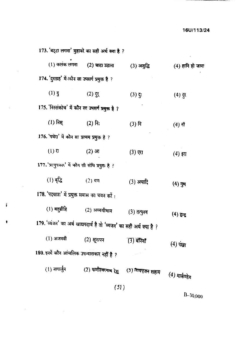 BHU UET 2016 Question Papers PDF (21 Programme Papers)