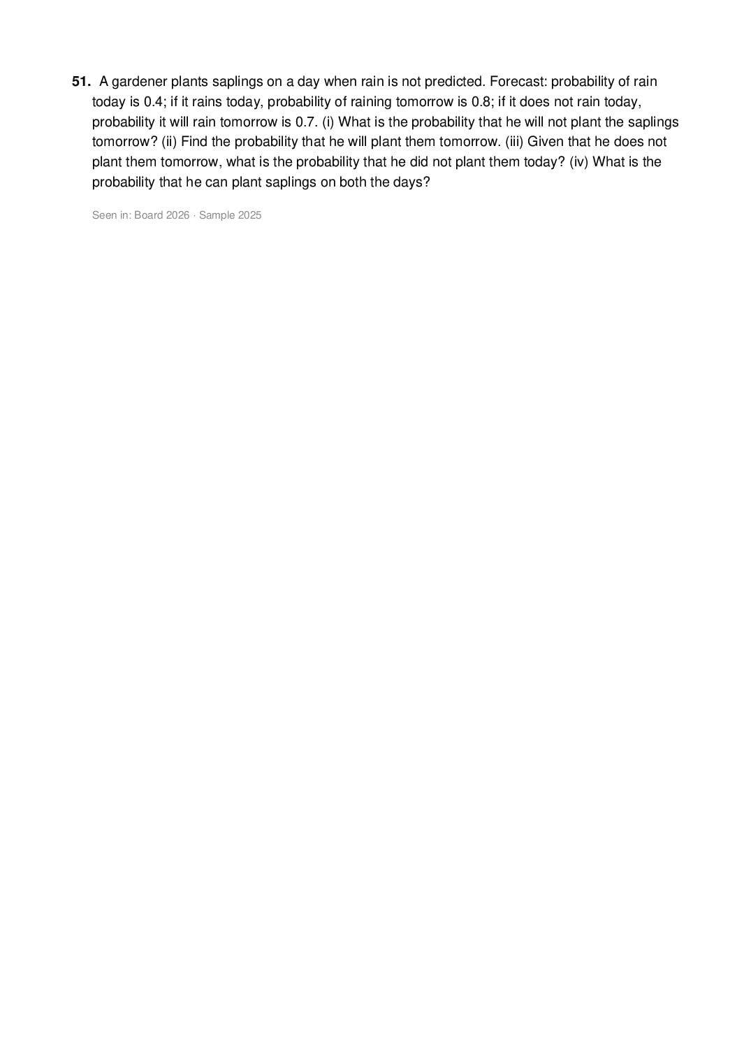 ISC Class 12 Mathematics Important Questions 2027 (PDF)
