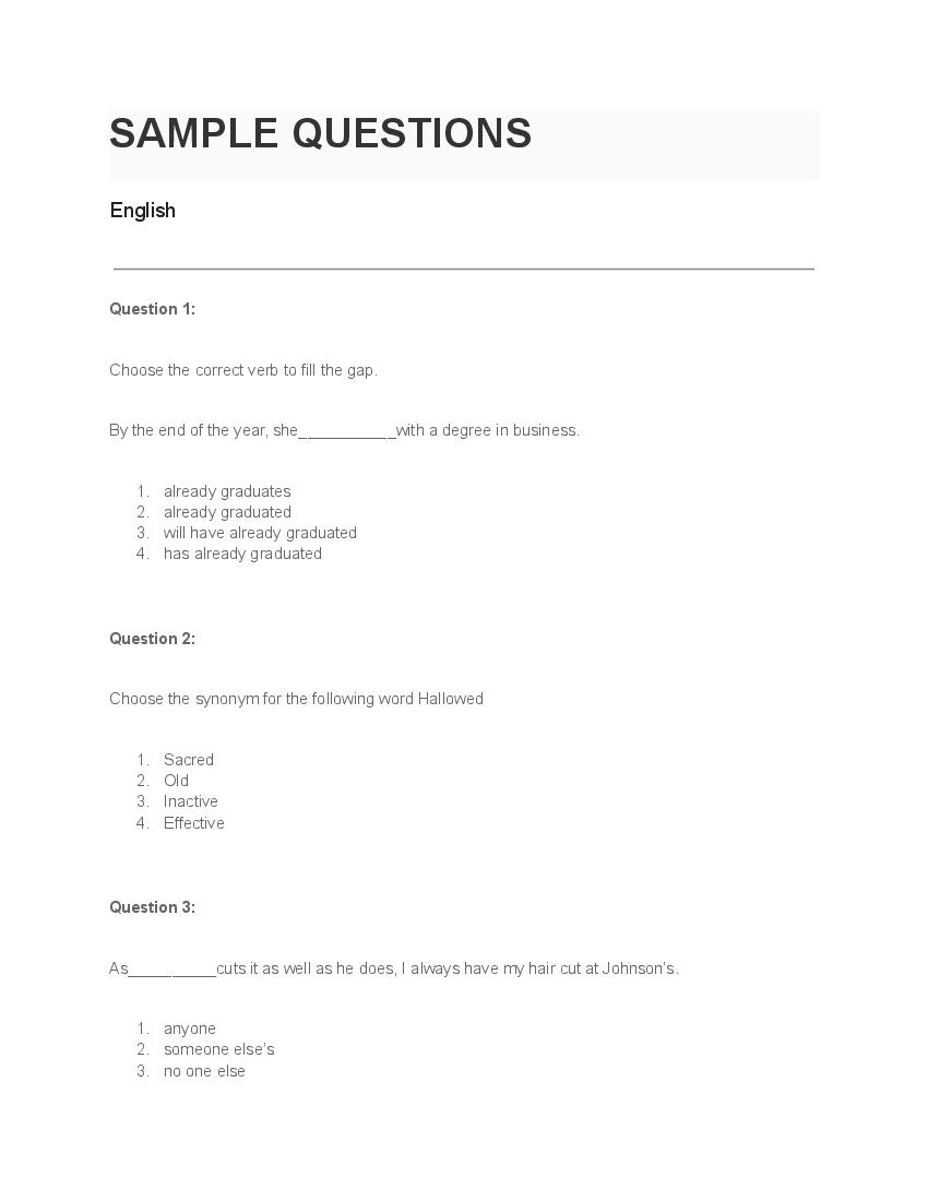 LPUNEST 2023 Sample Paper for M.Sc Hons - Page 1