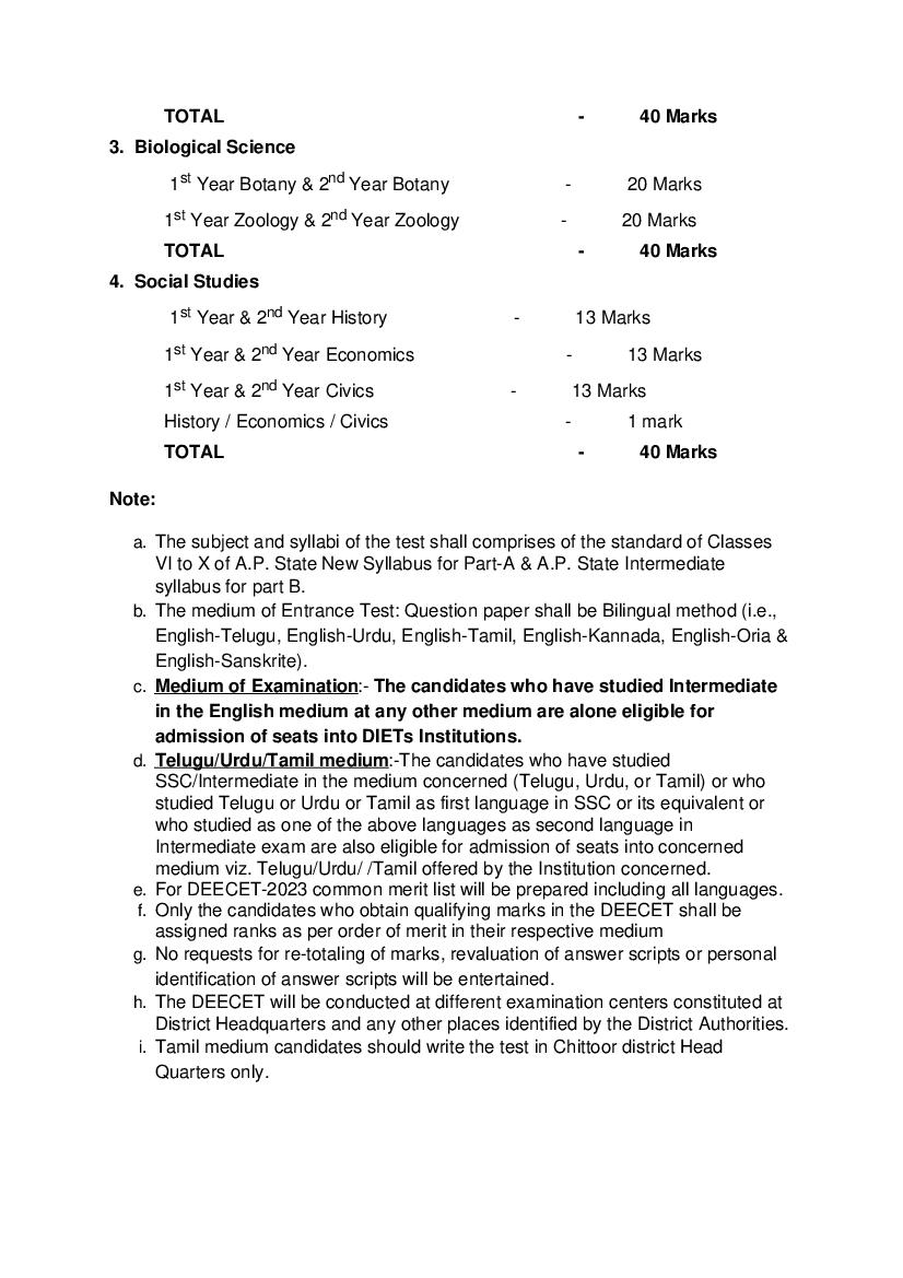 AP DEECET 2025 Syllabus PDF Download Here AglaSem Admission