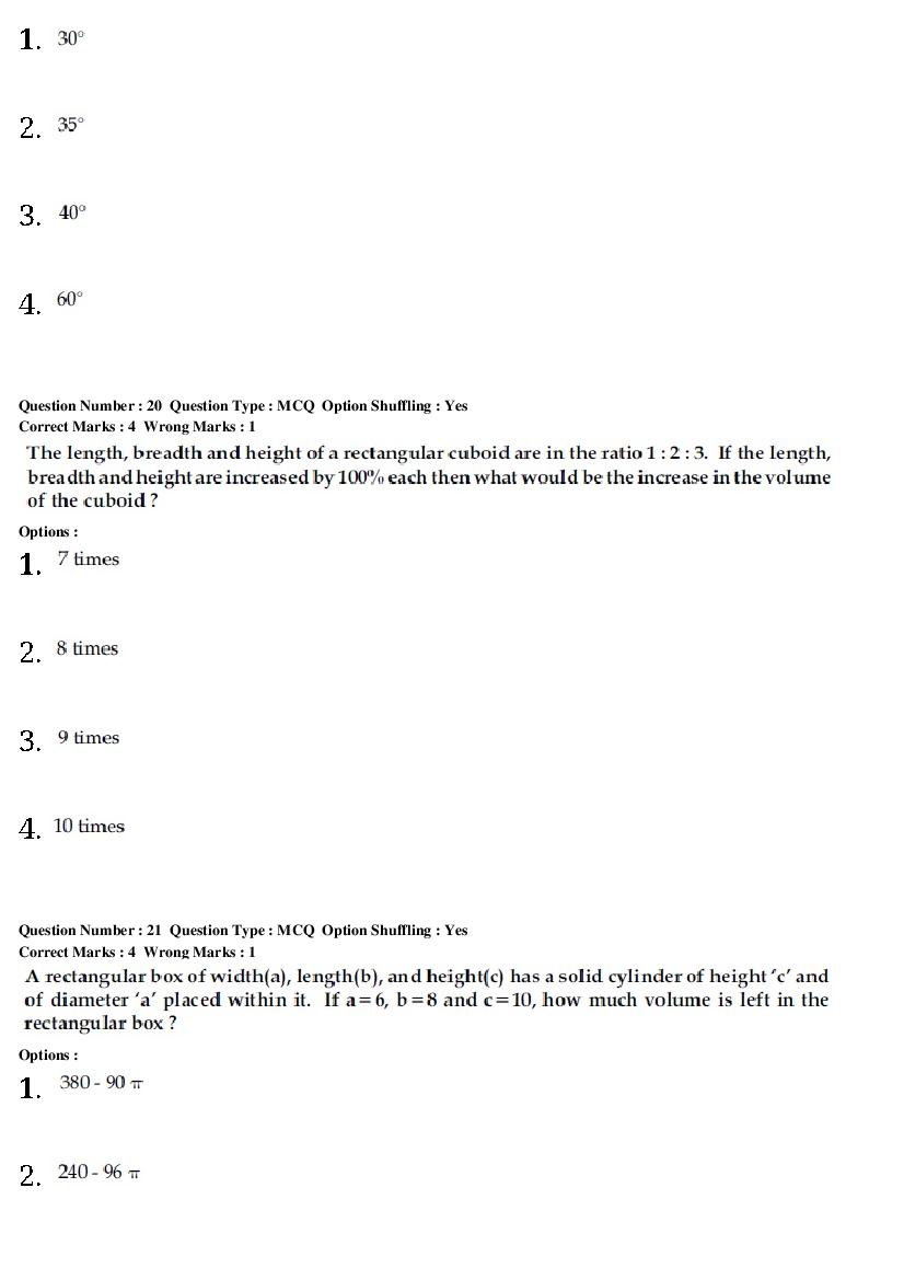 CMAT 2019 Question Paper PDF (28 January, Set 2 and Set 3)