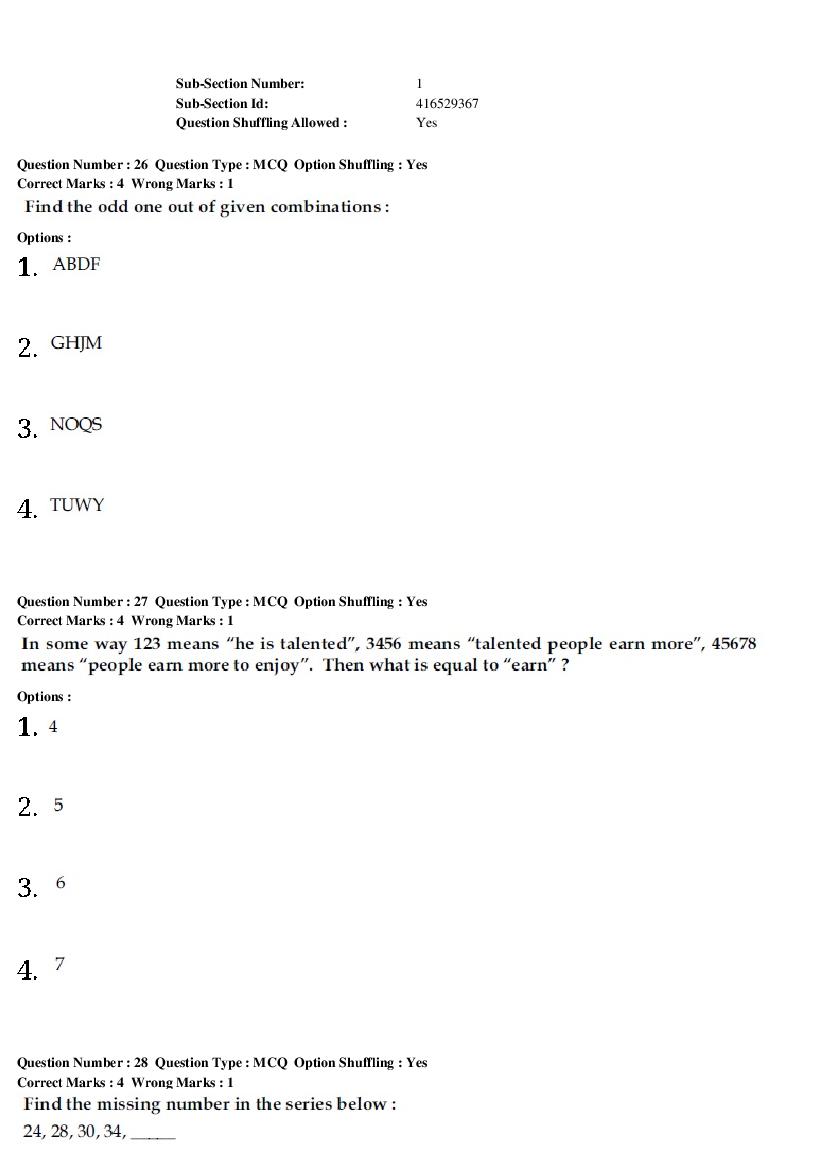 CMAT 2019 Question Paper PDF (28 January, Set 2 and Set 3)