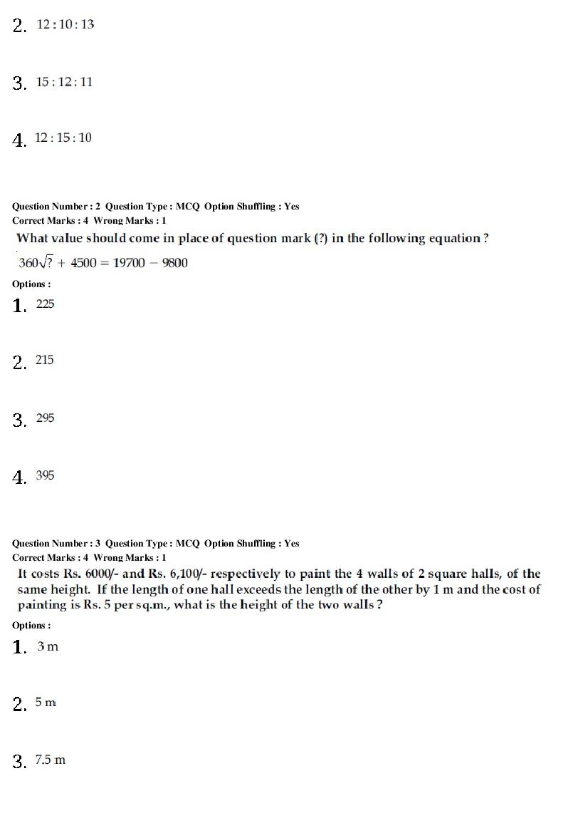 CMAT 2019 Question Paper PDF (28 January, Set 2 and Set 3)