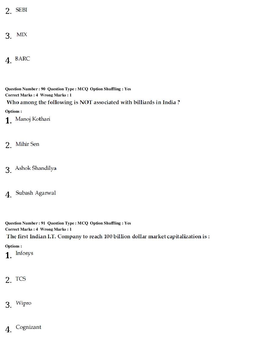CMAT 2019 Question Paper PDF (28 January, Set 2 and Set 3)