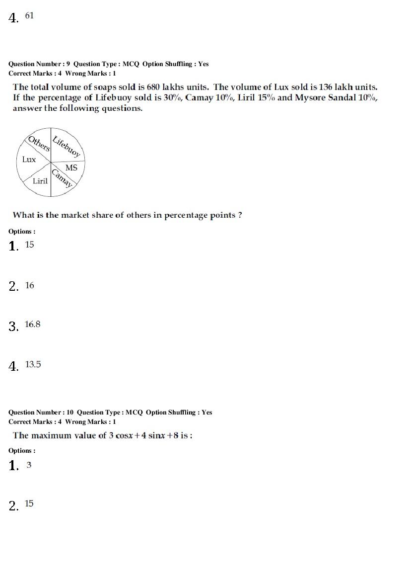 CMAT 2019 Question Paper PDF (28 January, Set 2 and Set 3)