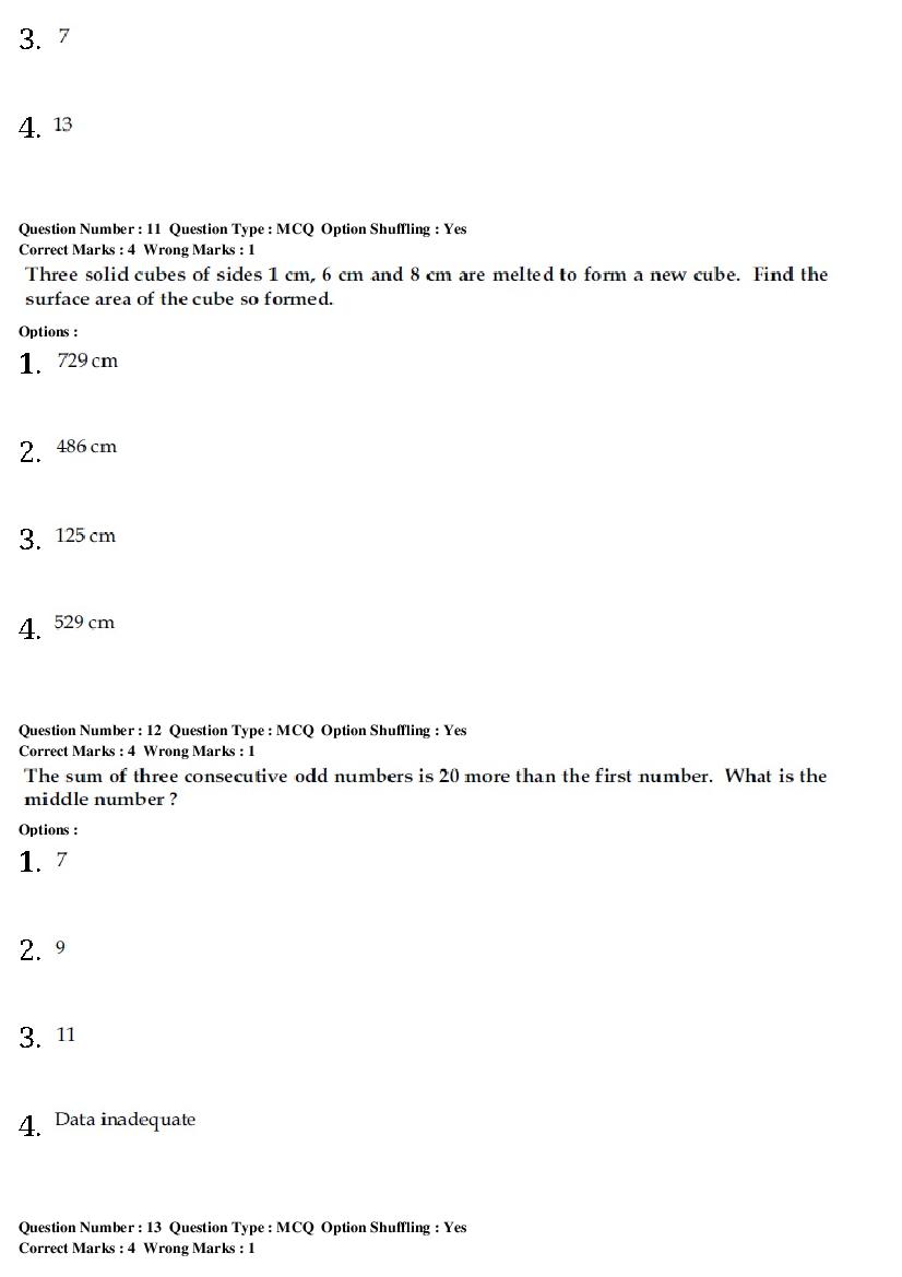 CMAT 2019 Question Paper PDF (28 January, Set 2 and Set 3)