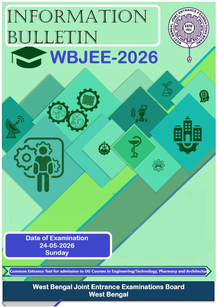 WBJEE 2026 Information Brochure - Page 1