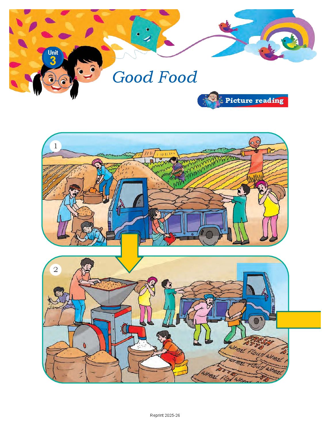 NCERT Book Class 3 English (Santoor) Chapter 7 The Big Laddoo - Page 1 of 10