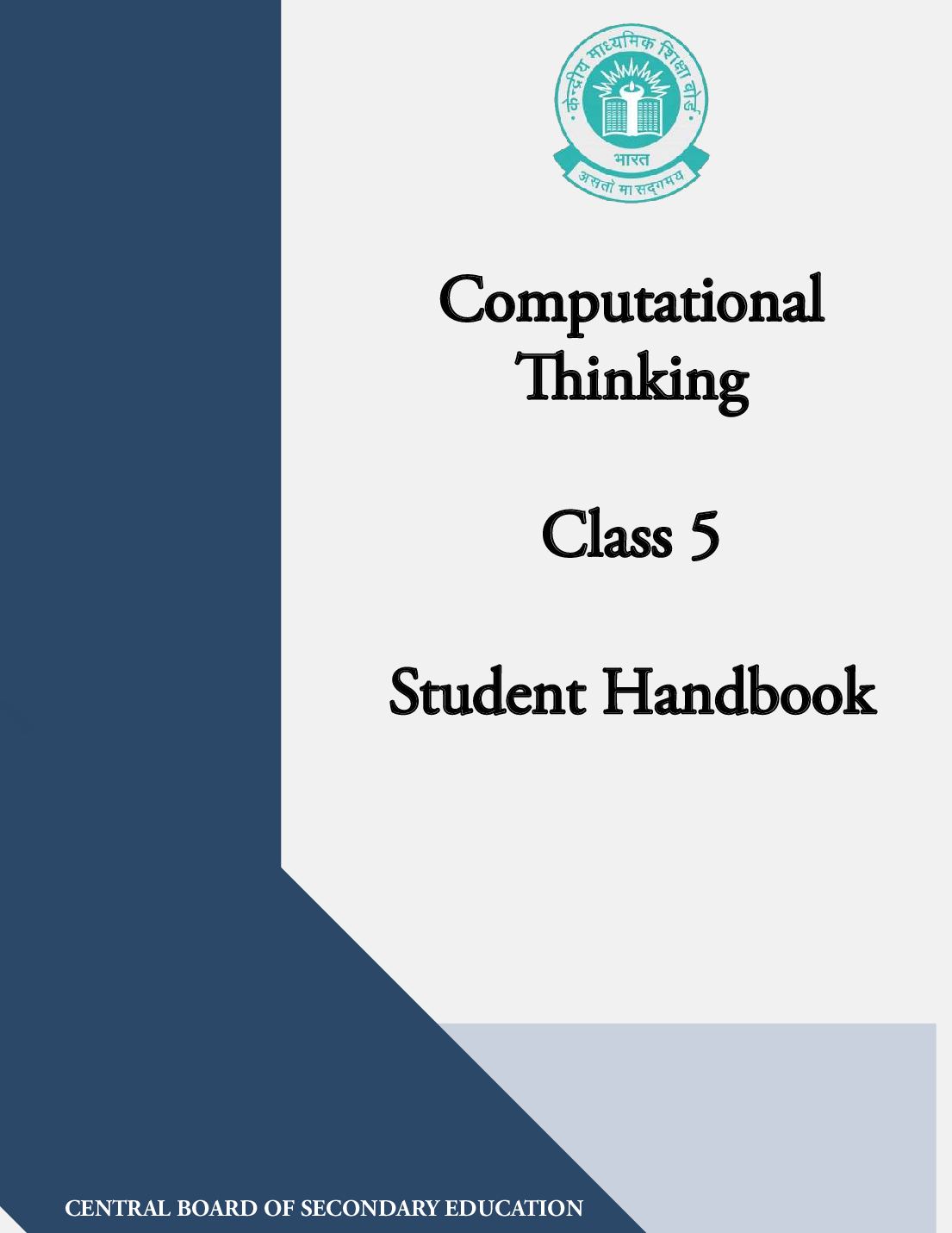 CTAI Student Handbook Class 5 - Page 1 of 61