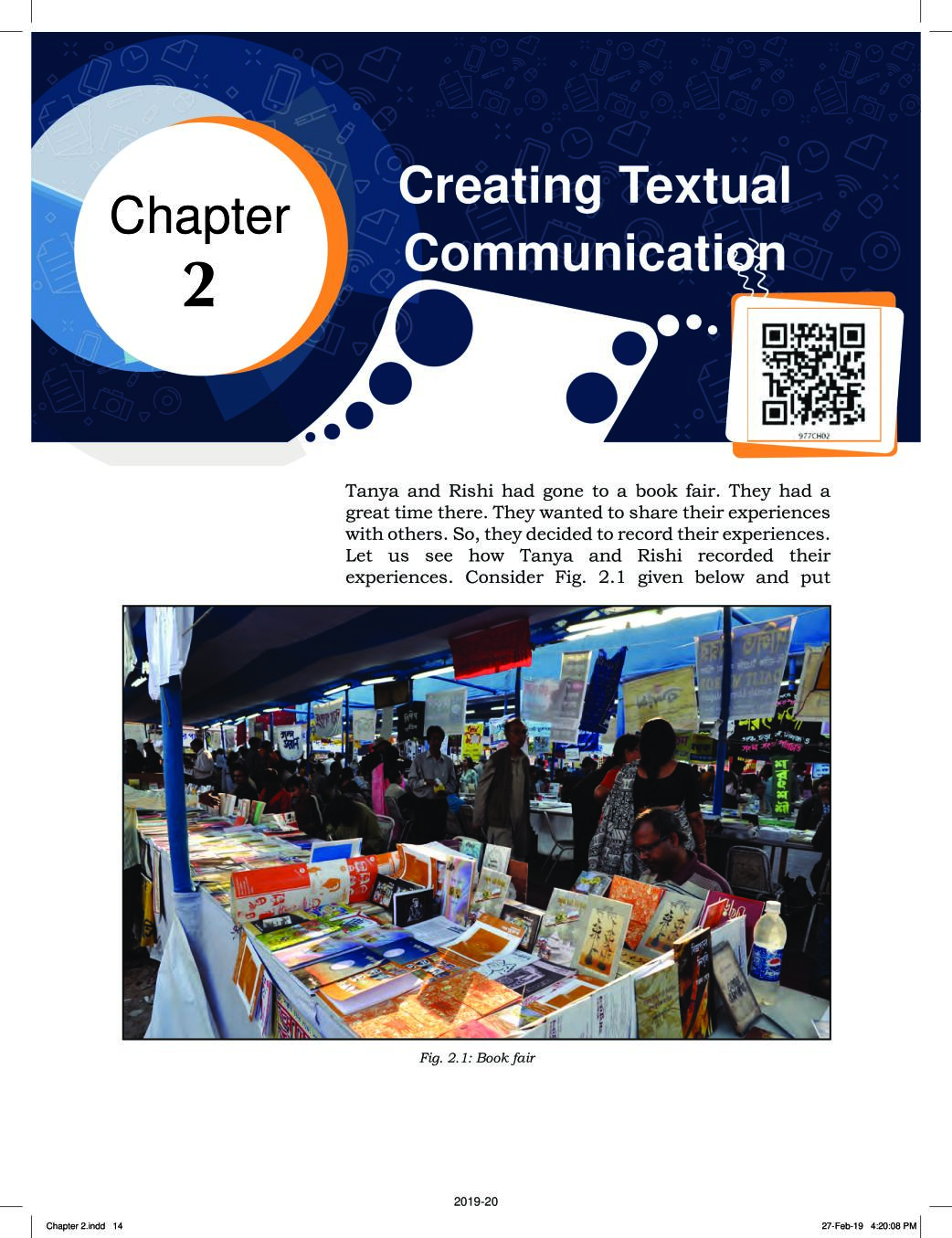 NCERT Book Class 9 Information and Communication Technology Chapter 2 Creating Textual Communication - Page 1