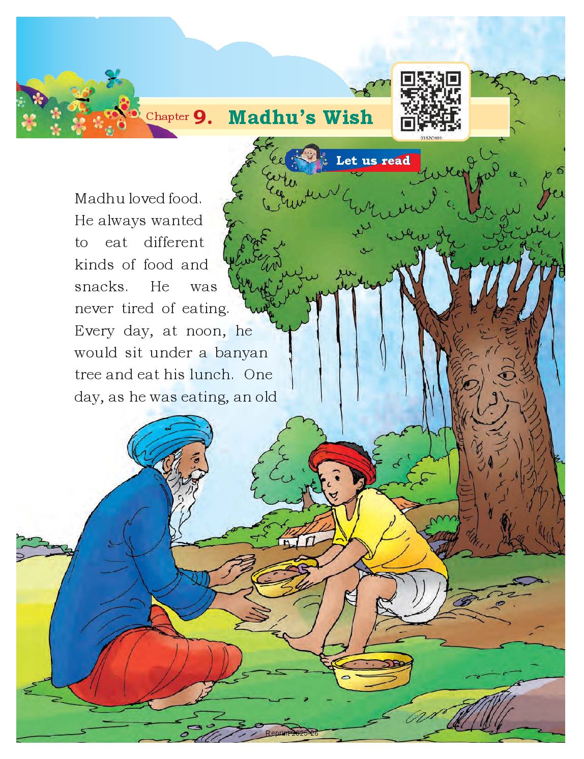 NCERT Book Class 3 English (Santoor) Chapter 9 Madhu’s Wish - Page 1 of 14