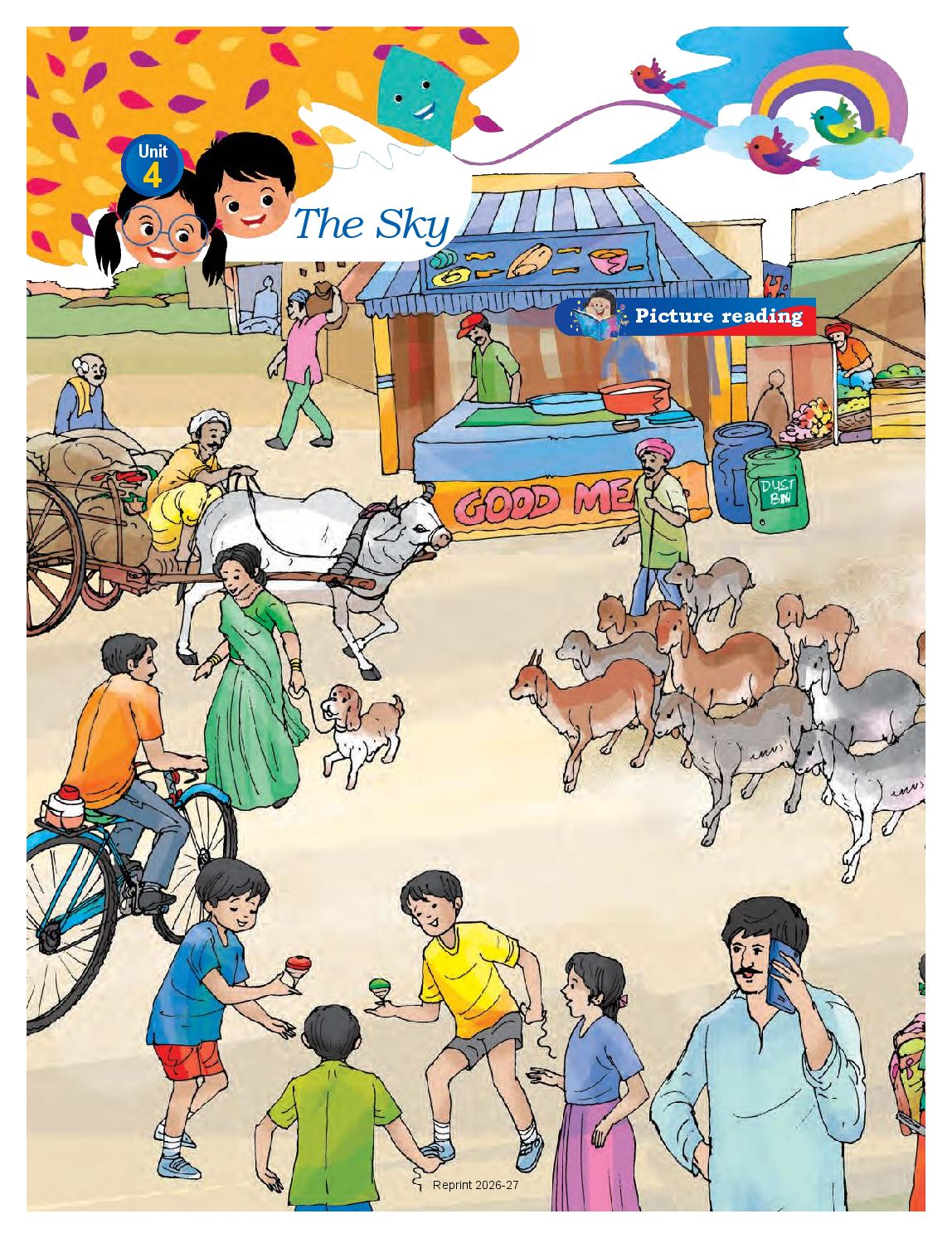 NCERT Book Class 3 English (Santoor) Chapter 10 Night - Page 1 of 7