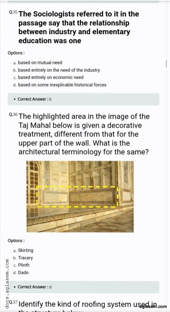 NATA 2021 Question Paper PDF (April, July, September Tests)