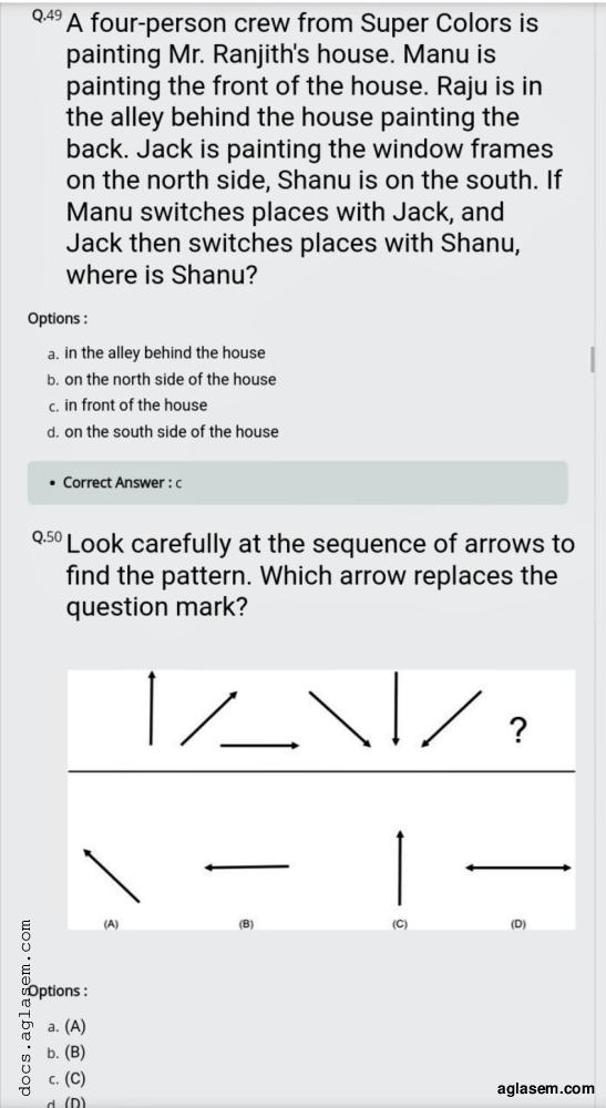 NATA 2021 Question Paper PDF (April, July, September Tests)