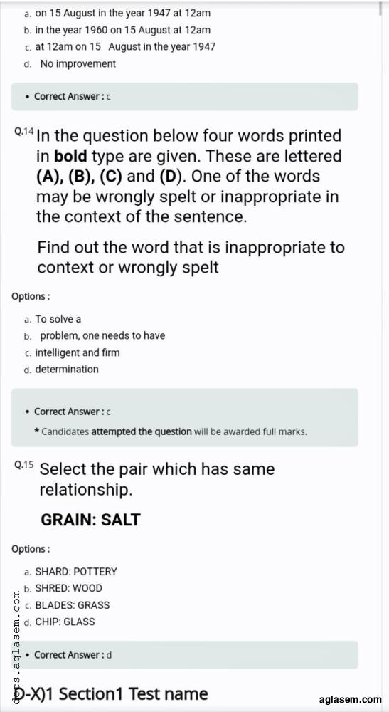 NATA 2021 Question Paper PDF (April, July, September Tests)