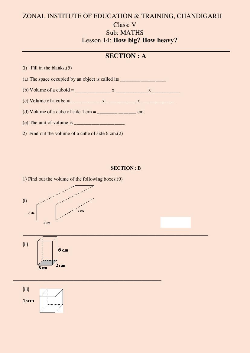Class 5 All Subjects Competency Based Questions 2025 - Download PDF ...