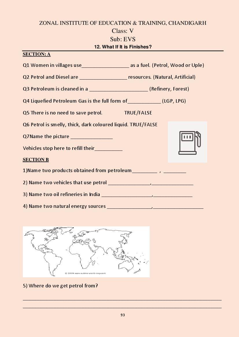 Class 5 All Subjects Competency Based Questions 2025 - Download PDF ...