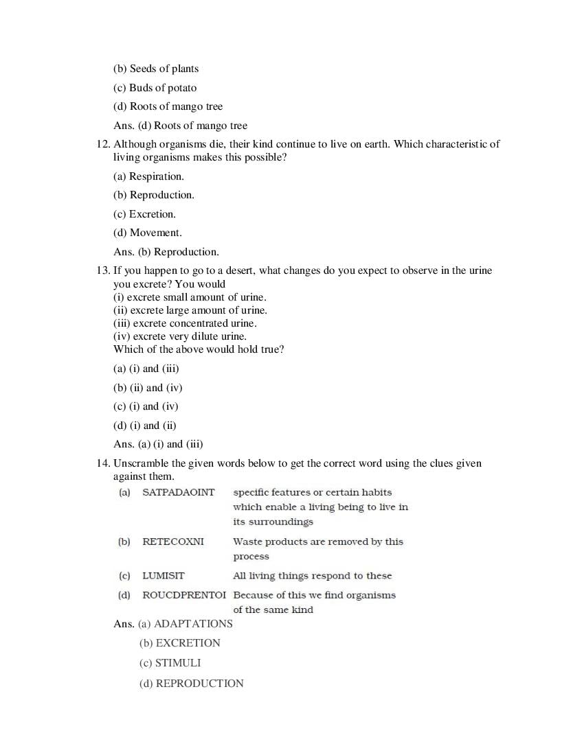 Class 6 Science Competency Based Questions 2025 - Download PDF - AglaSem