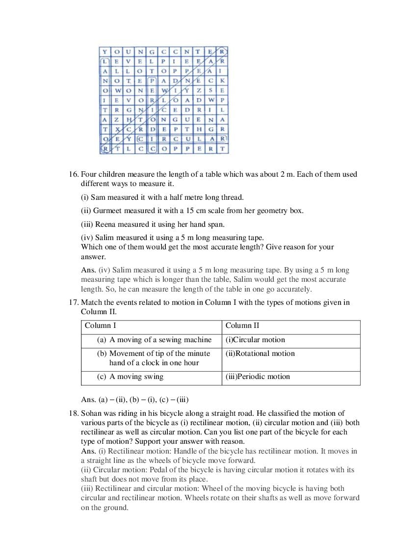 Class 6 Science Competency Based Questions 2025 - Download PDF - AglaSem