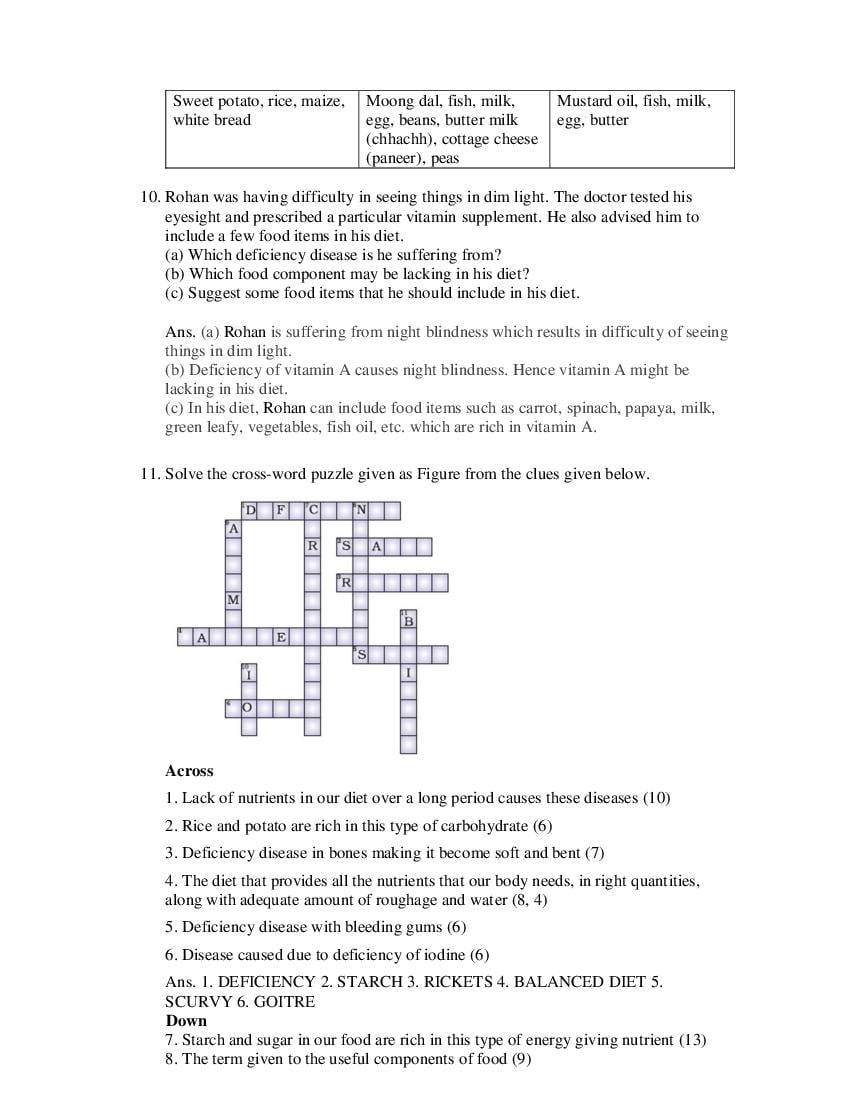 Class 6 Science Competency Based Questions 2025 - Download PDF - AglaSem