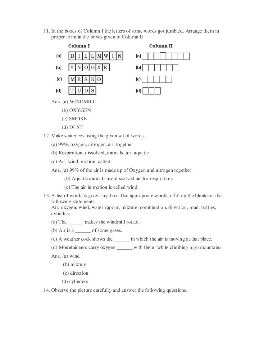 Class 6 Science Competency Based Questions 2025 - Download PDF - AglaSem