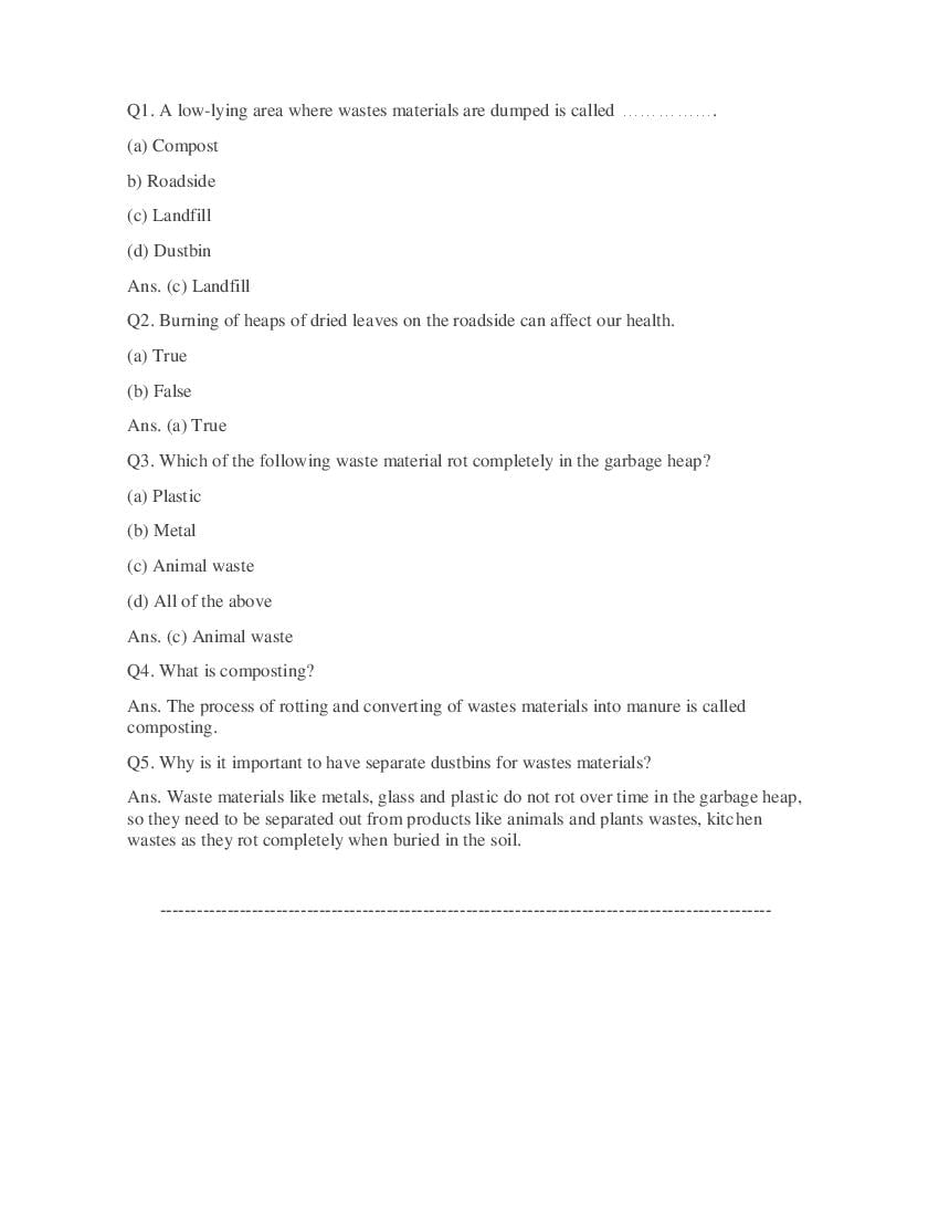 Class 6 Science Competency Based Questions 2025 - Download PDF - AglaSem