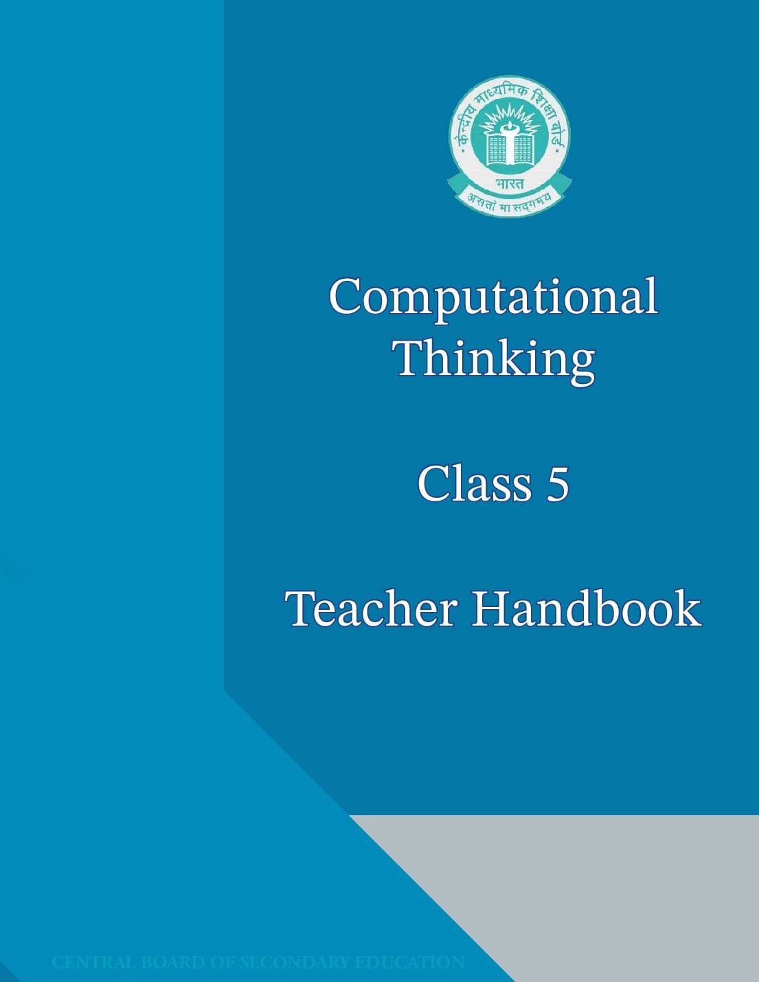CTAI Teacher Handbook Class 5 - Page 1 of 118