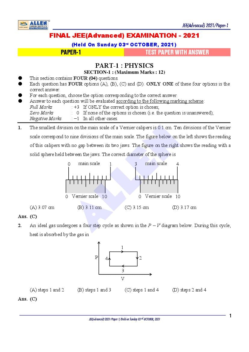 11th physics assignment answer key 2021
