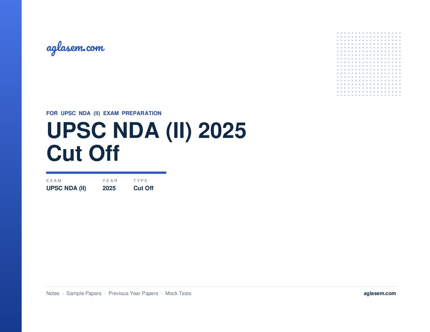 UPSC NDA (II) 2025 Cut Off - Page 1 of 2