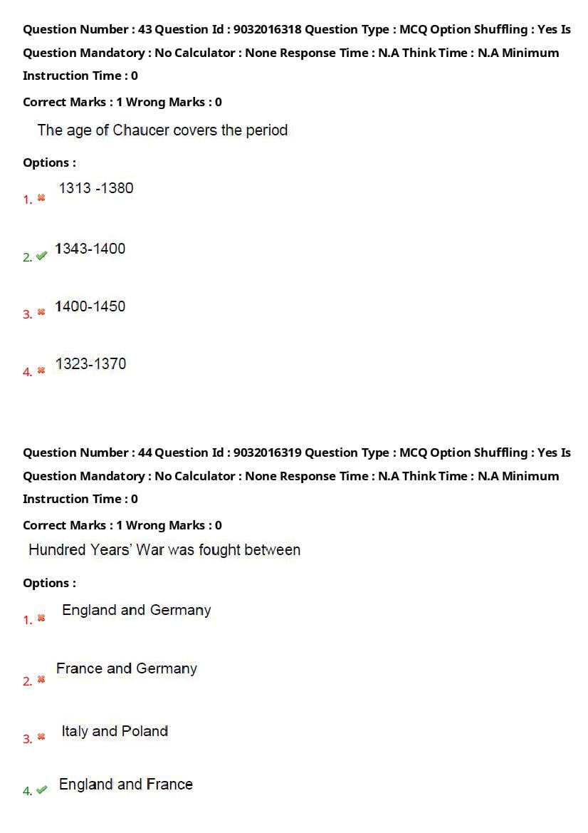 TS CPGET 2022 Question Paper PDF (26 Subjects, Answers Marked)