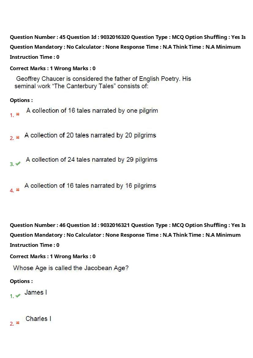TS CPGET 2022 Question Paper PDF (26 Subjects, Answers Marked)