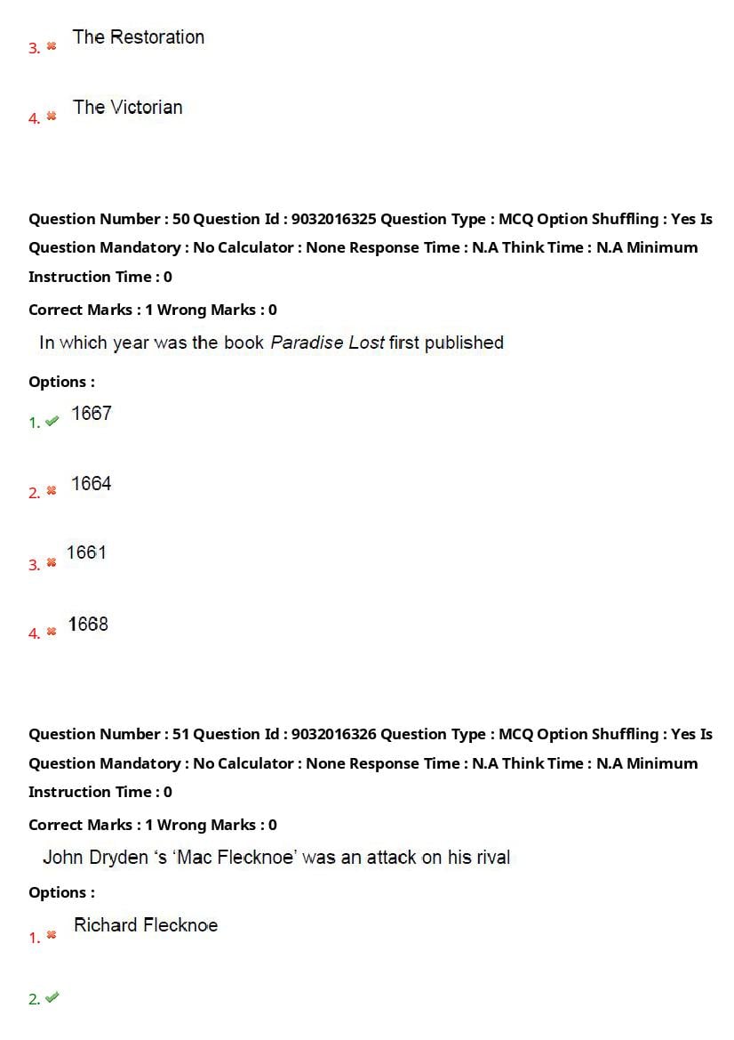 TS CPGET 2022 Question Paper PDF (26 Subjects, Answers Marked)