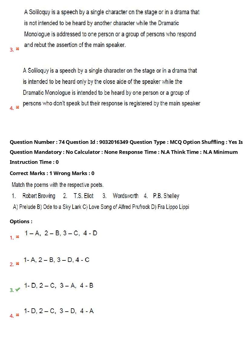 TS CPGET 2022 Question Paper PDF (26 Subjects, Answers Marked)