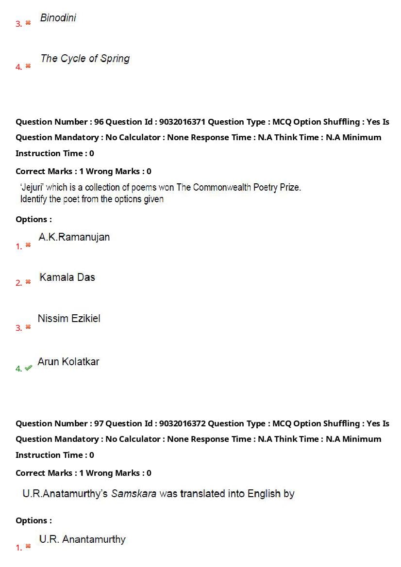 TS CPGET 2022 Question Paper PDF (26 Subjects, Answers Marked)