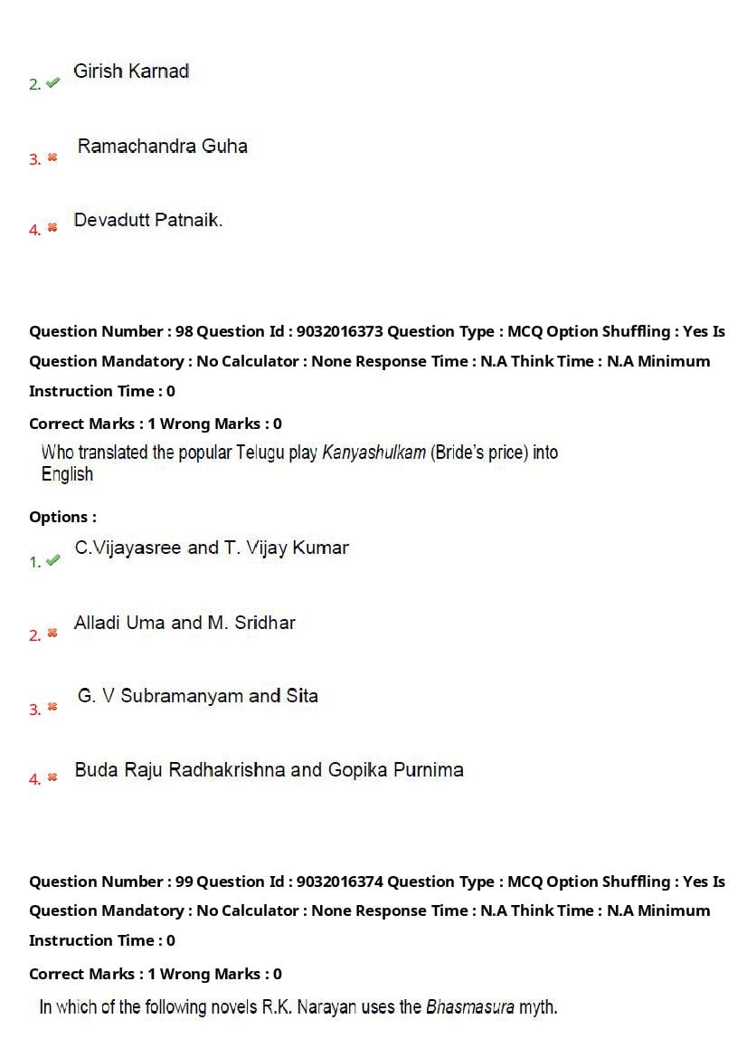 TS CPGET 2022 Question Paper PDF (26 Subjects, Answers Marked)