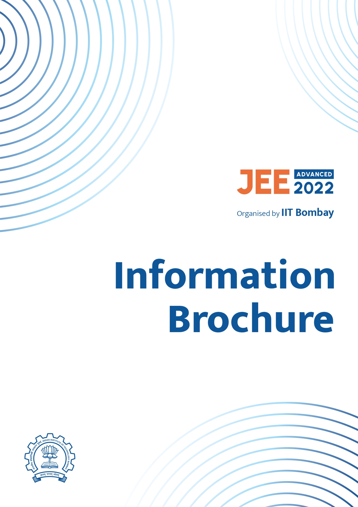 JEE Advanced 2022 Information Brochure (V 2.0) - Page 1
