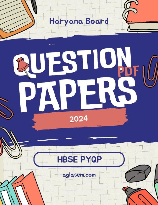 HBSE Class 10 Question Paper 2024 Security - Page 1