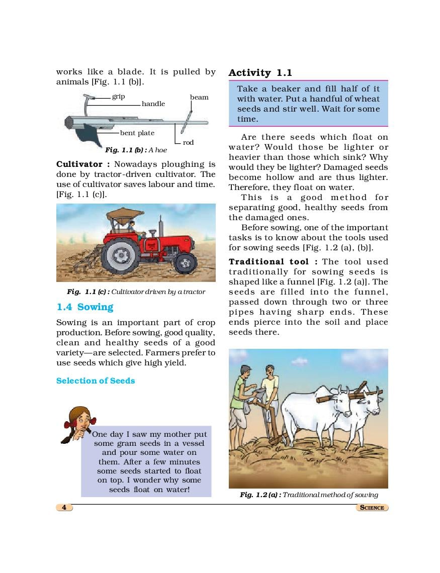 class 8 science assignment chapter 1
