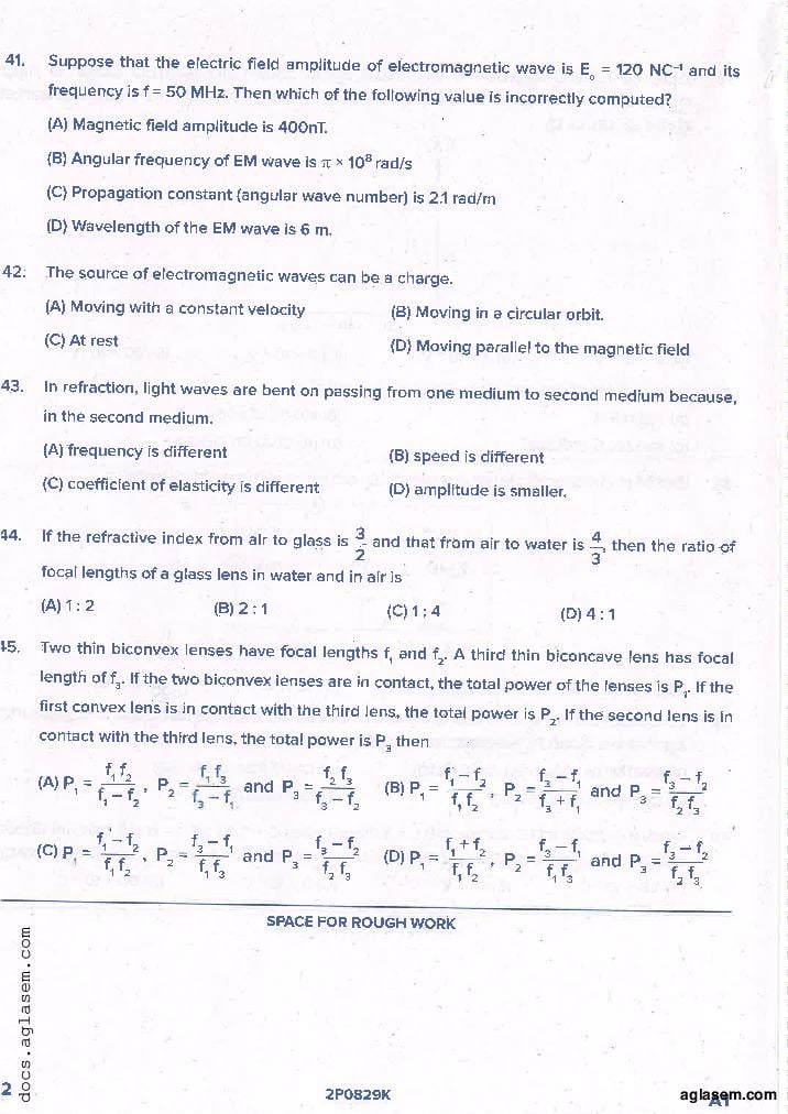 KCET 2021 Question Paper PDF with Answer Key (4 Papers)
