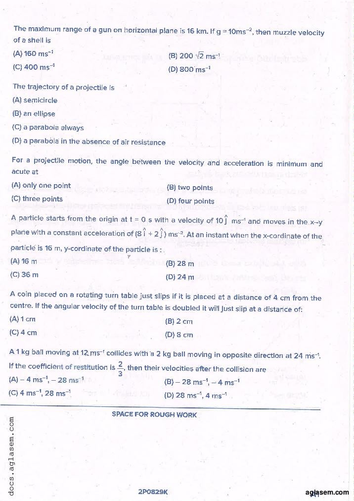 KCET 2021 Question Paper PDF with Answer Key (4 Papers)