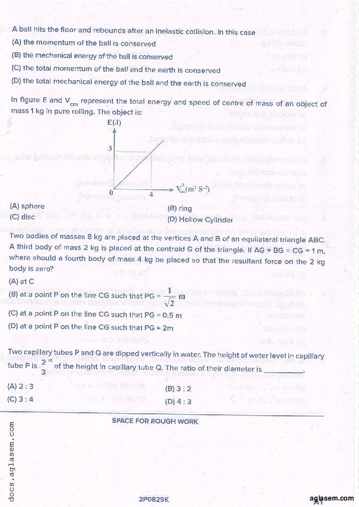 KCET 2021 Question Paper PDF with Answer Key (4 Papers)