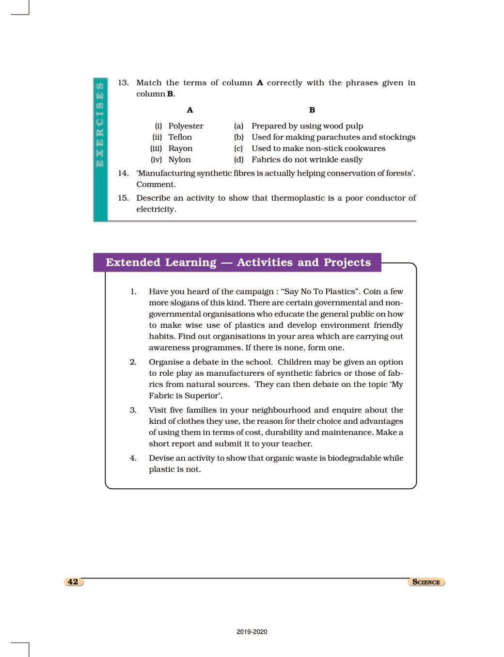 class 8 chapter 3 science ncert solution