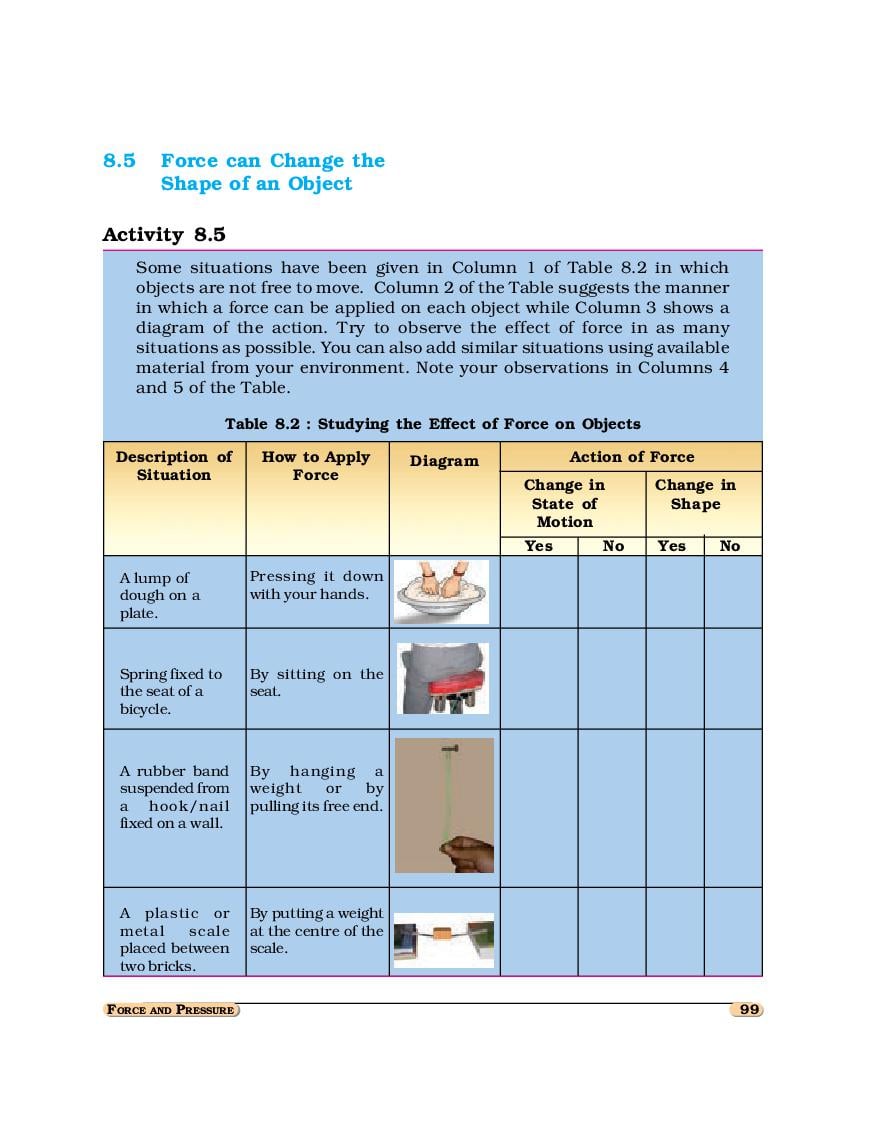 NCERT Book Class 8 Science Chapter 8 Cell - Structure and Functions