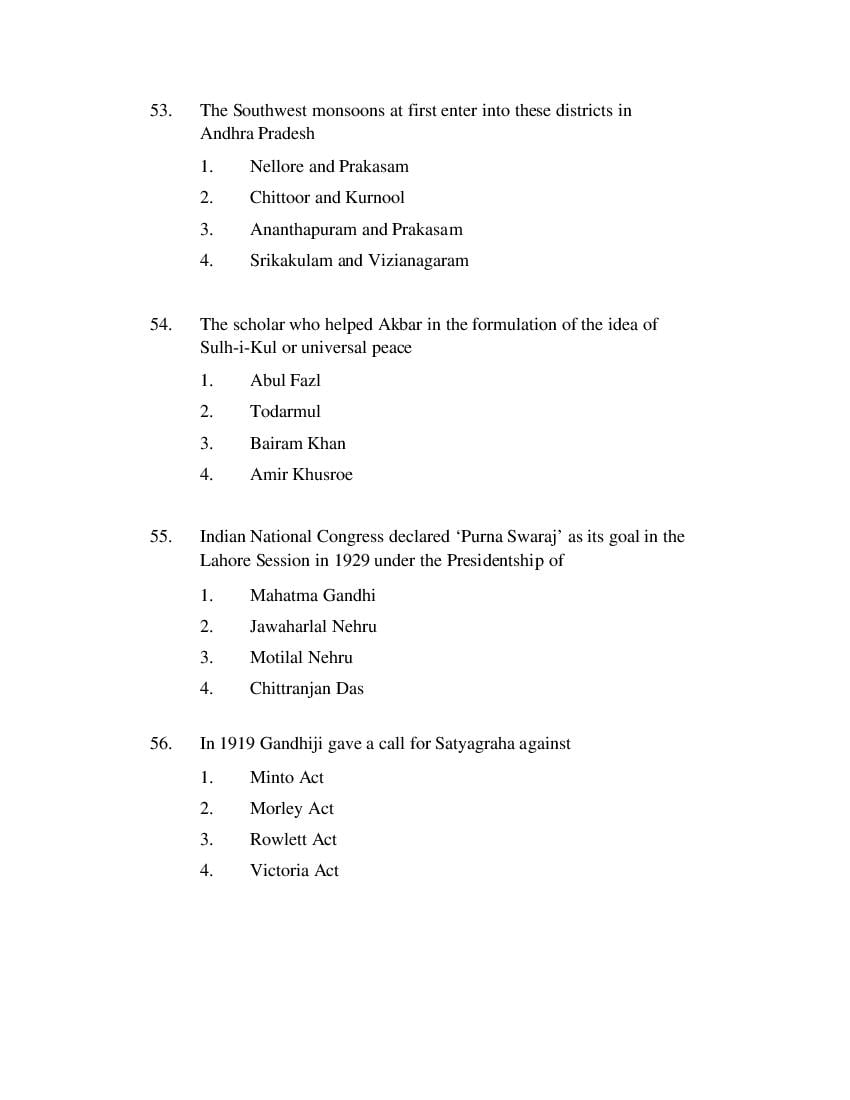 AP DEECET 2019 Question Paper PDF (16 Papers, Final Keys)