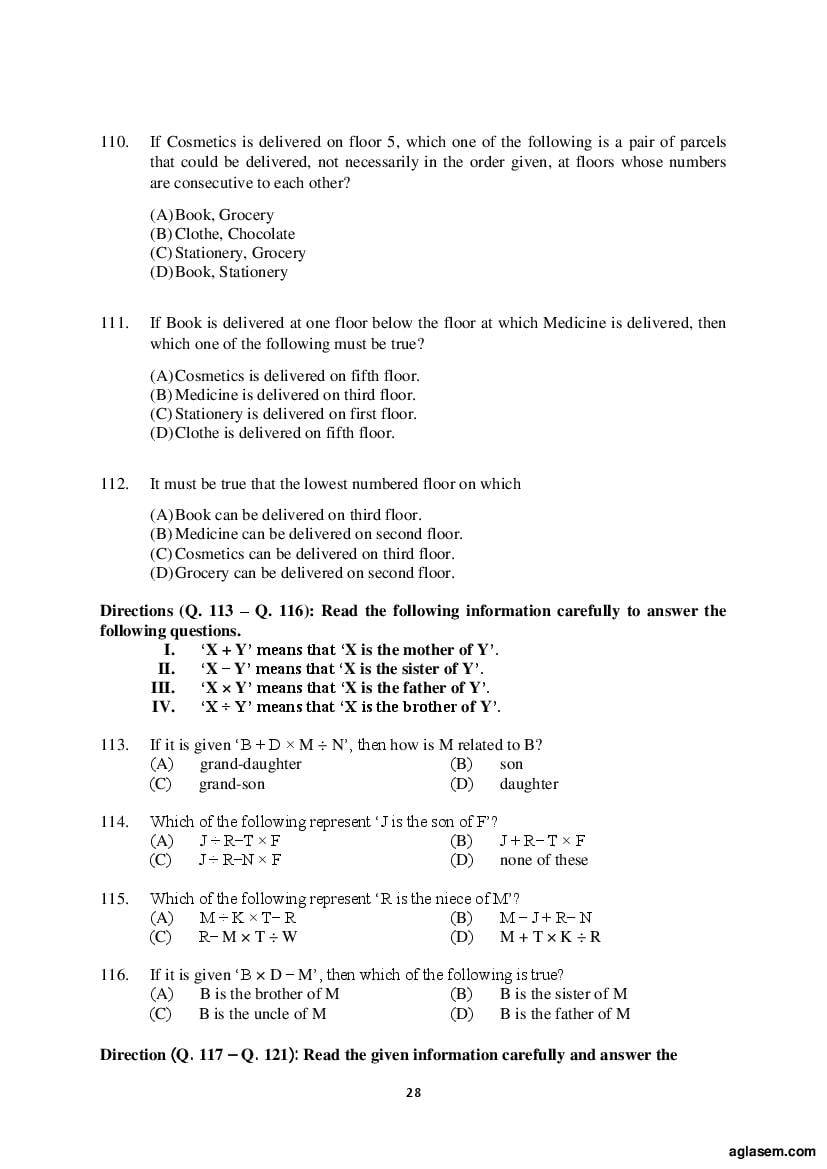 AILET 2020 Question Paper PDF with Answer Key (BA LLB, LLM, PhD)