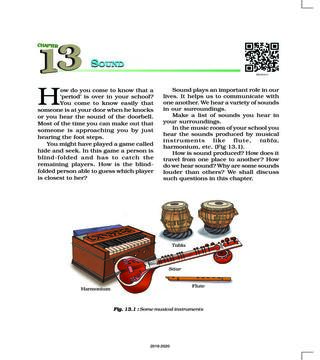 NCERT Book Class 8 Science Chapter 13 Sound