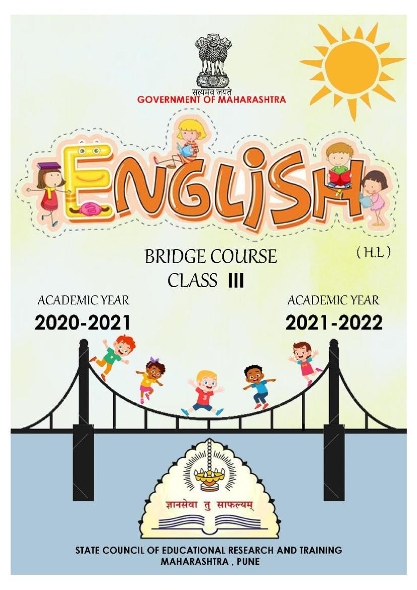 Maharashtra Bridge Course for Class 3 English HL - Page 1